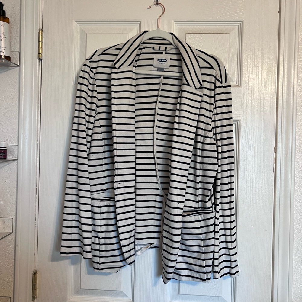 Old Navy Striped Blazer Jacket